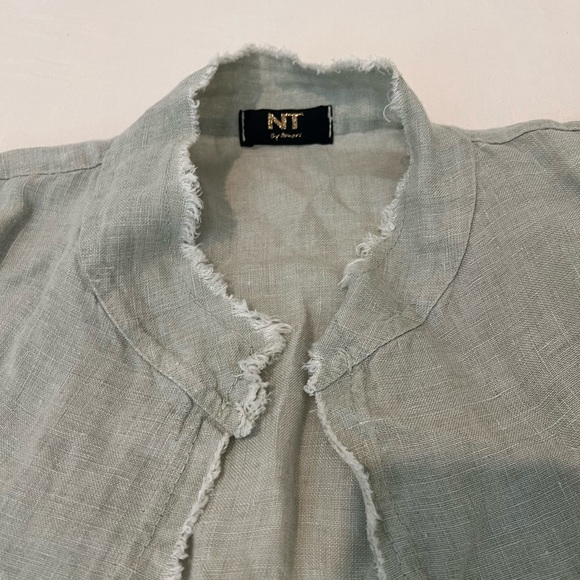 Boho two piece set. Size S. Light green sage. - Picture 8 of 12